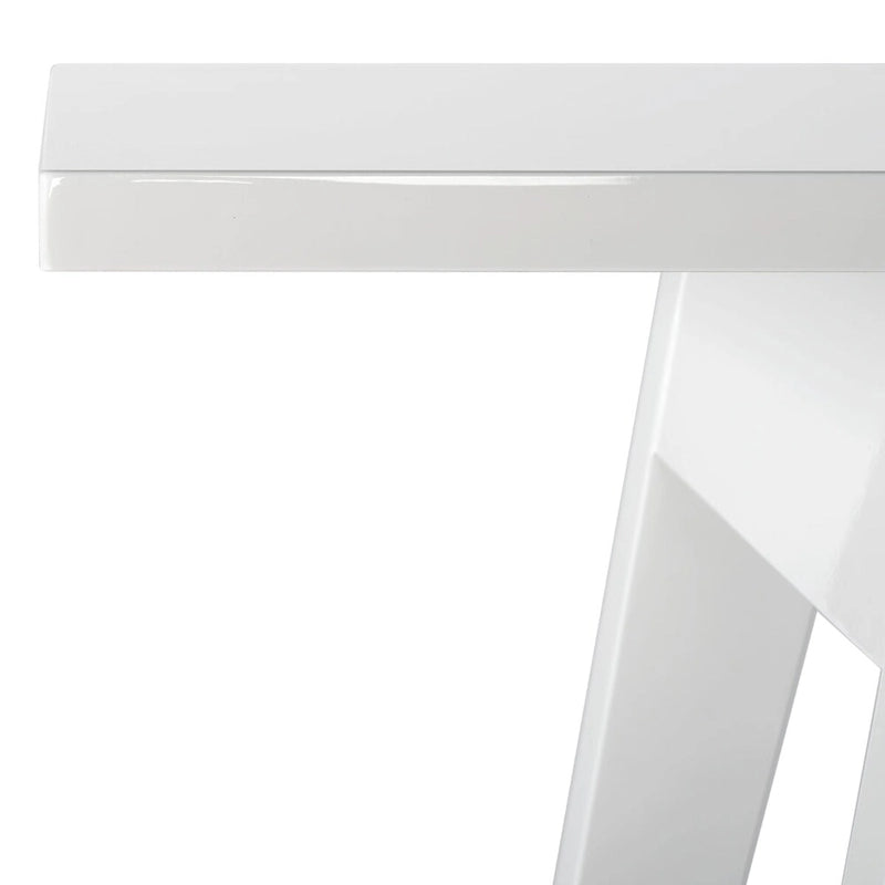 SAFAVIEH Darla Oak Console - 59 x 17.6 x 32.3 - 59Wx18Dx32H