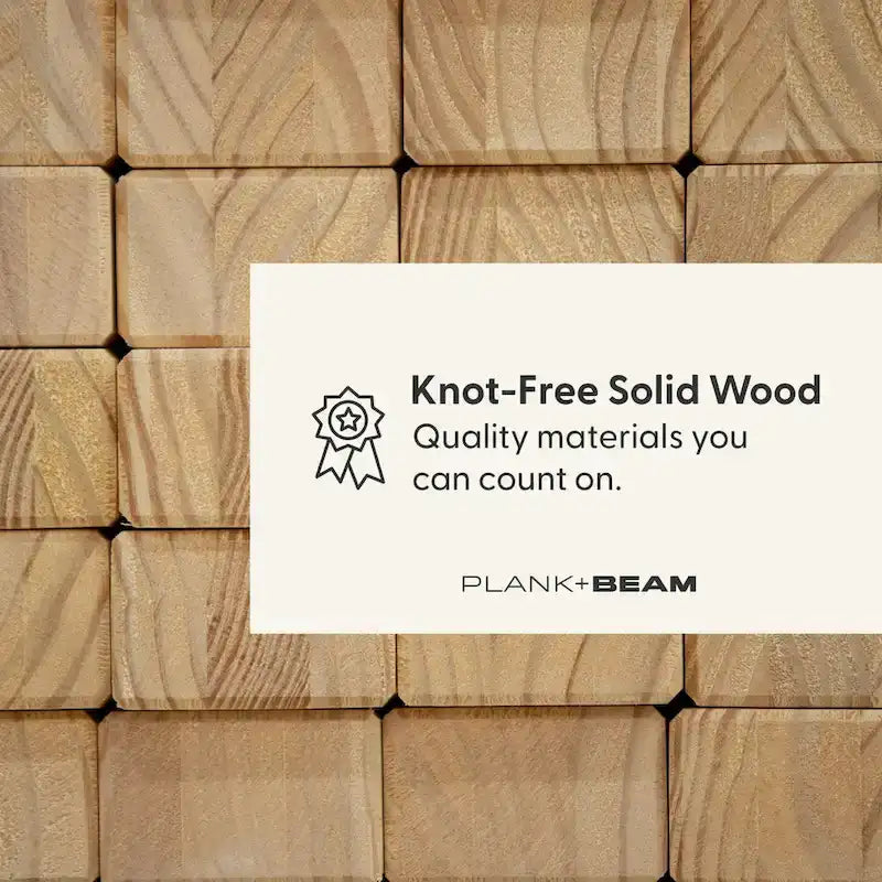 Plank and Beam Farmhouse Full Bed with Plank Headboard and Trundle