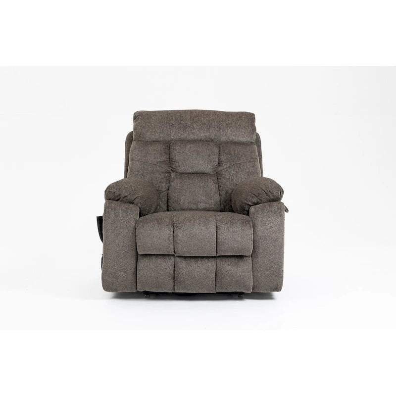 Power Lift Recliner Chair Massage and Heat,Dual Motor Lift Recliner,Electric Recliner with Cup Holders Pocket,400lbs