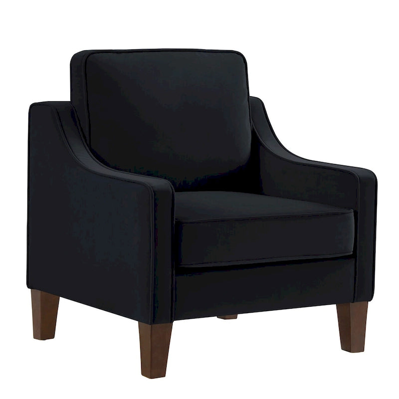 Living Room Single Seat Sofa Chair with Wooden Legs