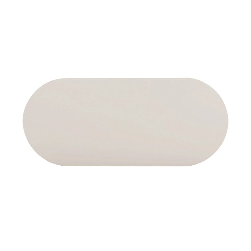 Bella Cream Oval Coffee Table