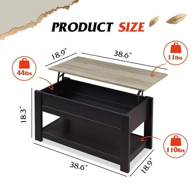 Modern Lift Top Coffee Table