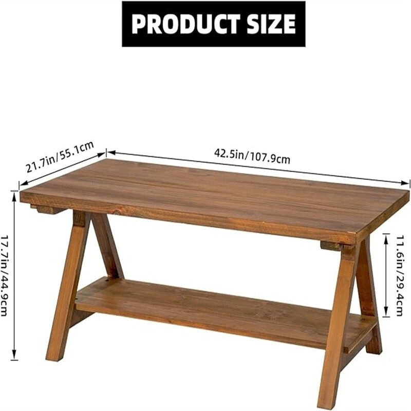 Coffee Table - 21.7D x 42.5W x 17.7H