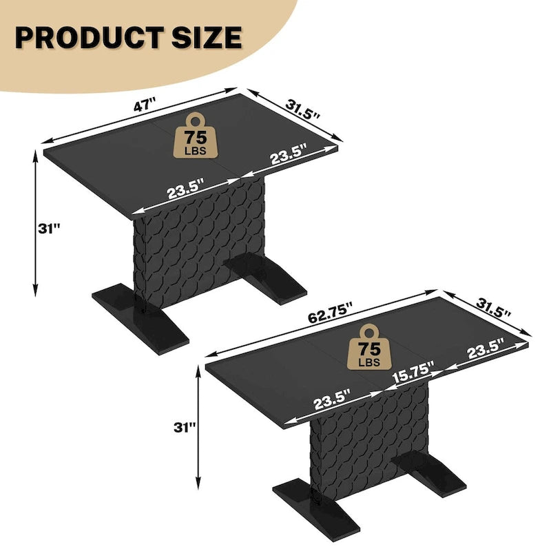 Expandable Coffee Table