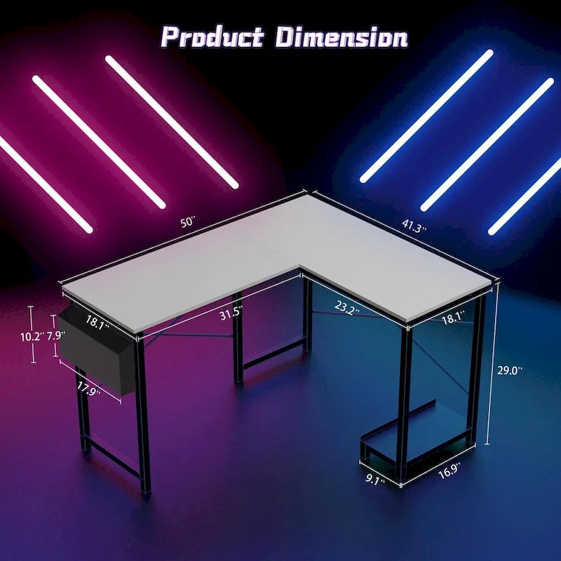 L Shaped Gaming Desk