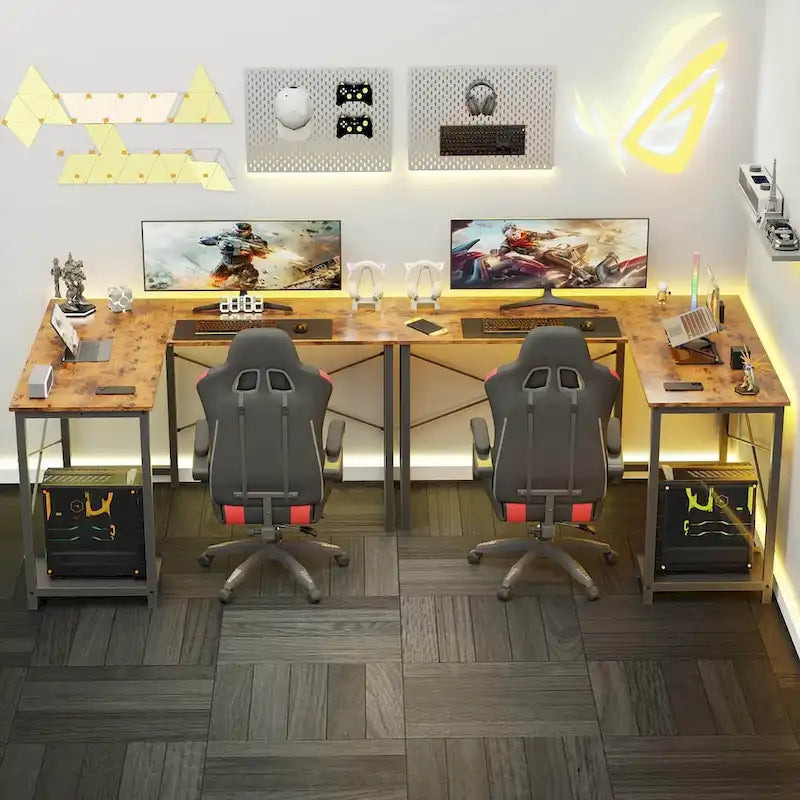 L Shaped Gaming Desk
