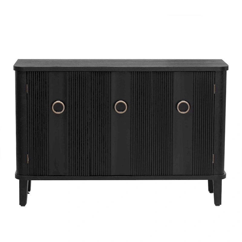 Simple Cabinet with Three Doors,Adjustable