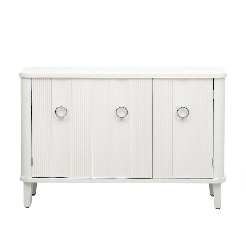 Simple Cabinet with Three Doors,Adjustable
