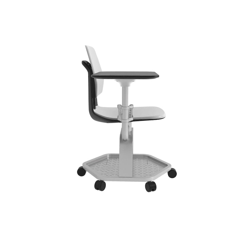 Commute Classroom Chair, Mobile Tablet Arm Student Desk