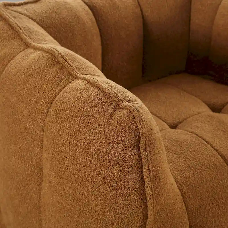 Lazy Bean Bag Couch Chairs for Adults with Ottoman